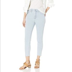 New J Crew Striped denim Jeans Size Size 28